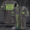Bulleit Rye Whiskey Baseball Jersey Shirt