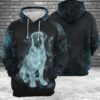 Bullmastiff Galaxy 3D Printed Hoodie/Zipper Hoodie - db30a43c02af