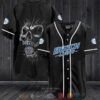 Busch Light Skull Black Baseball Jersey