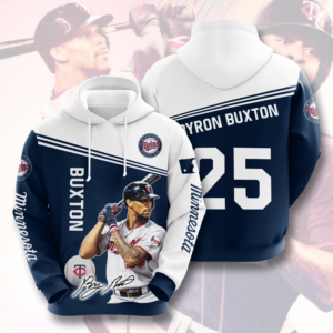 Byron Buxton Minnesota Twins 3D Printed Hoodie/Zipper Hoodie - 928229caa878