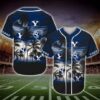 Byu Cougars Tropical Baseball Jersey