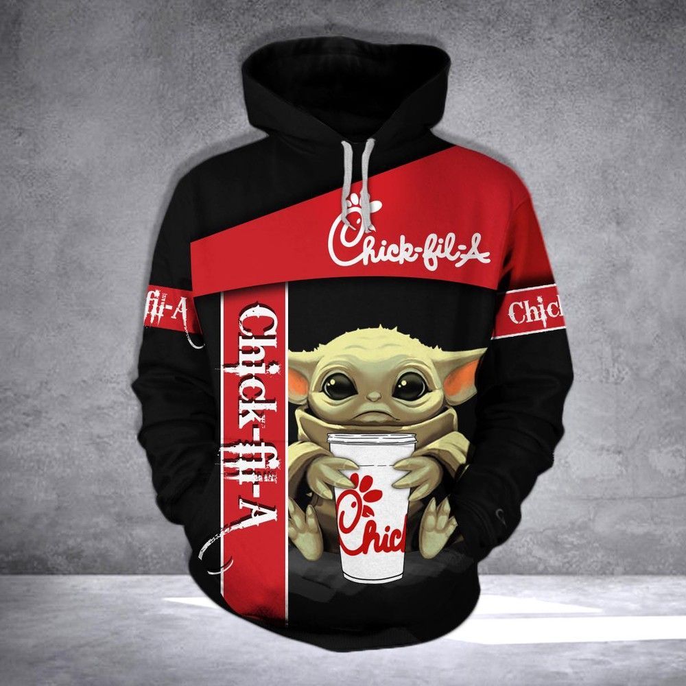 CHICK FILL A BABY YODA 3D Hoodie All Over Printed Hoodie - 8a3d7dde7b2c CHICK FILL A BABY YODA 3D Hoodie All Over Printed Hoodie - 8a3d7dde7b2c