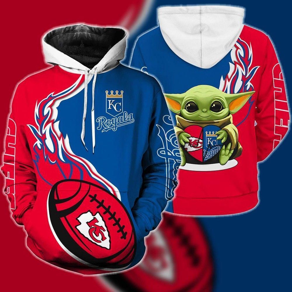 CHIEFS ROYALS BABY YODA LOVE 3D Hoodie All Over Printed Hoodie - 717482ab46ea CHIEFS ROYALS BABY YODA LOVE 3D Hoodie All Over Printed Hoodie - 717482ab46ea