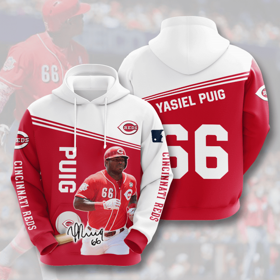 CINCINNATI REDS Yasiel Puig 3D Hoodie For Men For Women All Over Printed Hoodie - b02d9c273a9f CINCINNATI REDS Yasiel Puig 3D Hoodie For Men For Women All Over Printed Hoodie - b02d9c273a9f