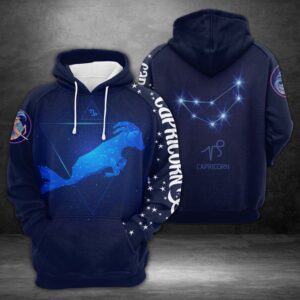 Capricorn Horoscope 3D Printed Hoodie/Zipper Hoodie - 147dbd43f1fb