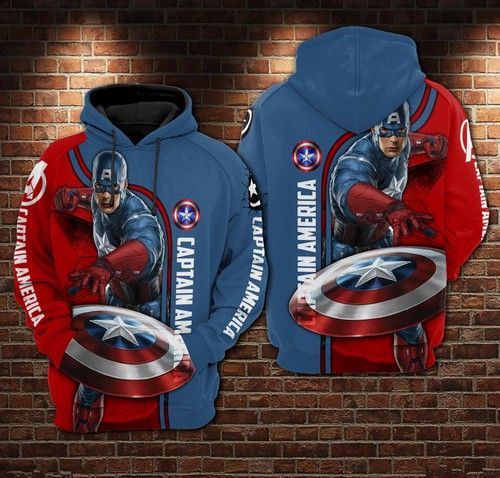 Captain America 3d Hoodie For Men For Women All Over Printed Hoodie - b6a1a166099e Captain America 3d Hoodie For Men For Women All Over Printed Hoodie - b6a1a166099e