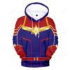 Captain Marvel 3D Hoodie For Men Women All Over 3D Printed Hoodie � Carol Danvers Pullover 3D Hoodie For Men Women All Over 3D Printed Hoodie CSOS902 - 0ec9481f7ebf