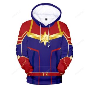 Captain Marvel 3D Hoodie For Men Women All Over 3D Printed Hoodie ï¿½ Carol Danvers Pullover 3D Hoodie For Men Women All Over 3D Printed Hoodie CSOS902 - 0ec9481f7ebf