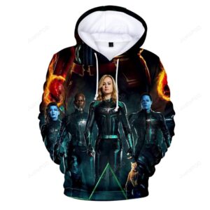 Captain Marvel 3D Hoodie For Men Women All Over 3D Printed Hoodie ï¿½ Carol Danvers Pullover 3D Hoodie For Men Women All Over 3D Printed Hoodie CSOS901 - ffd587f6a4b7