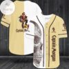 Captain Morgan And Skull Baseball Jersey Shirt