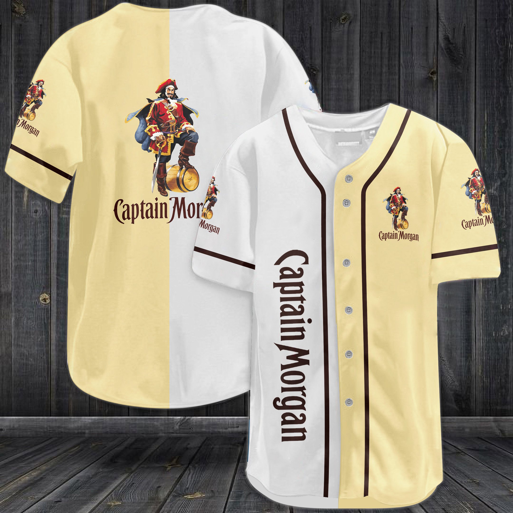 Captain Morgan Baseball Jersey Captain Morgan Baseball Jersey