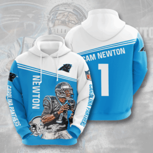 Carolina Panthers Cam Newton 1 3D Hoodie - 281c4be4f224