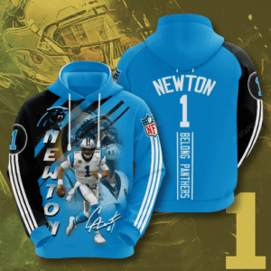 Carolina Panthers Cam Newton 3D Hoodie For Men For Women - 5fda124a77aa