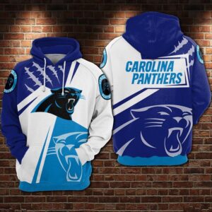 Carolina Panthers Nfl Football Blue White 3D Hoodie For Men For Women Carolina Panthers All Over Printed Hoodie. Carolina Panthers 3D Full Printing Shirt - 6cb78b1b75ac