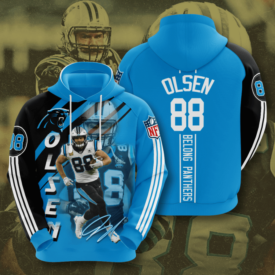 Carolina Panthers Panthers Greg Olsen 3D Hoodie Sweatshirt For Fans Men Women All Over Printed Hoodie - 642ffb1799b0 Carolina Panthers Panthers Greg Olsen 3D Hoodie Sweatshirt For Fans Men Women All Over Printed Hoodie - 642ffb1799b0