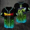 Cell Dragon Ball Baseball Jersey Shirt