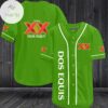 Cerveza Dos Equis Logo Baseball Jersey Shirt