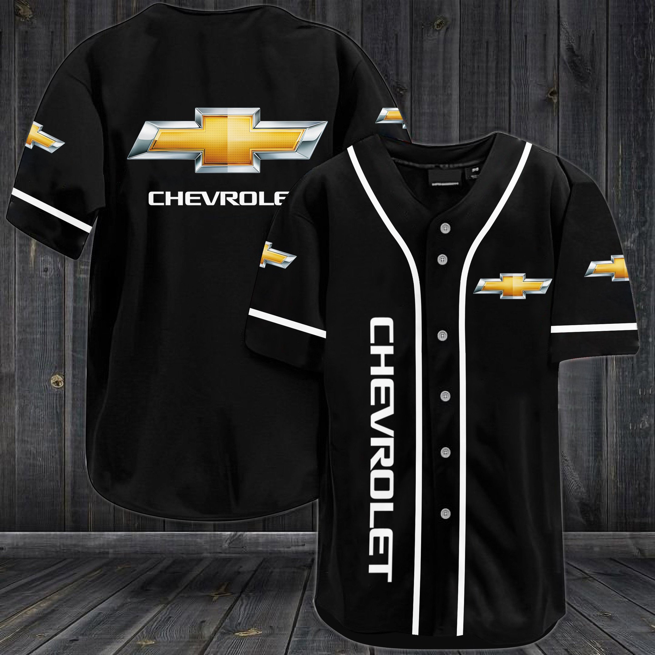 Chevrolet Baseball Jersey Chevrolet Baseball Jersey