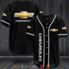 Chevrolet Black Baseball Jersey