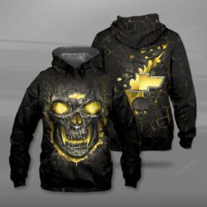 Chevrolet Lava Skull Men and Women 3D Hoodie and Zip Hoodie Chevrolet Lava Skull 3D Shirt Chevrolet 3D All Over Printed Shirt - fb4a062bedad
