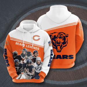Chicago Bears 3D Hoodie - 0b7c8ef117ed