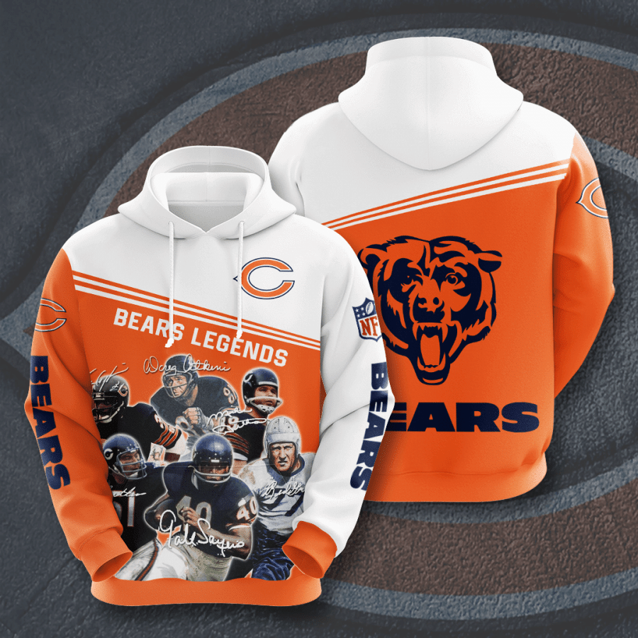 Chicago Bears 3D Hoodie - 0b7c8ef117ed Chicago Bears 3D Hoodie - 0b7c8ef117ed