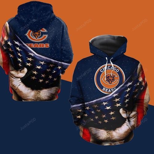 Chicago Bears Allover Pullover And Zippered Hoodies Custom 3d Graphic Printed 3d Hoodie For Men For Women - a7903116fc63 Chicago Bears Allover Pullover And Zippered Hoodies Custom 3d Graphic Printed 3d Hoodie For Men For Women - a7903116fc63