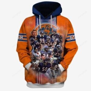 Chicago Bears Hall Of Famers Ncaa Football Brown 3d Hoodie For Men For Women Chicago Bears Hall Of Famers All Over Printed Hoodie. Chicago Bears Hall Of Famers 3d Full Printing Shirt - a6e897d0badf