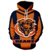 Chicago Bears NFL Chicago Bears Logo Men And Women 3D Full Printing Hoodie Zip Hoodie Chicago Bears 3D Full Printing Shirt Chicago Bears All Over Print 3D Hoodie Shirt - c0aa668d879b
