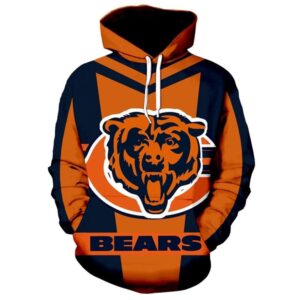 Chicago Bears NFL Chicago Bears Logo Men And Women 3D Full Printing Hoodie Zip Hoodie Chicago Bears 3D Full Printing Shirt Chicago Bears All Over Print 3D Hoodie Shirt - c0aa668d879b