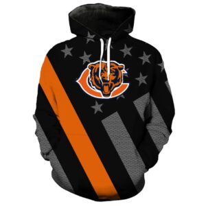 Chicago Bears NFL Men and Women 3D Hoodie Chicago Bears NFL 3D Shirt Chicago Bears NFL 3D All Over Printed Hoodie Shirt - fdbe765d220e