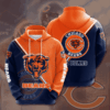 Chicago Bears NFL Men and Women 3D Hoodie Zip Hoodie Chicago Bears 3D Shirt Chicago Bears 3D Hoodie Shirt Design 3D Full Printed High Quality 2020 - 395a6e08a8e4