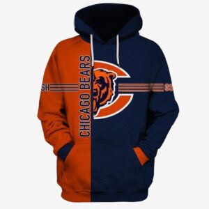 Chicago Bears Ncaa Football 3D Hoodie Sweatshirt For Fans Men Women Chicago Bears All Over Printed Hoodie. Chicago Bears 3D Full Printing Shirt - 3f0fa4a8f154