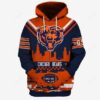 Chicago Bears Ncaa Football Anniversary 3d Hoodie For Men For Women Chicago Bears All Over Printed Hoodie. Chicago Bears 3d Shirt - 709efb5d714d