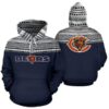 Chicago Bears Ncaa Football Maori Tattoo Blue White 3D Hoodie For Men For Women Chicago Bears All Over Printed Hoodie. Chicago Bears 3D Full Printing Shirt - 3819afb32915