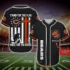Chicago Bears Nfl Custom Name Baseball Jersey