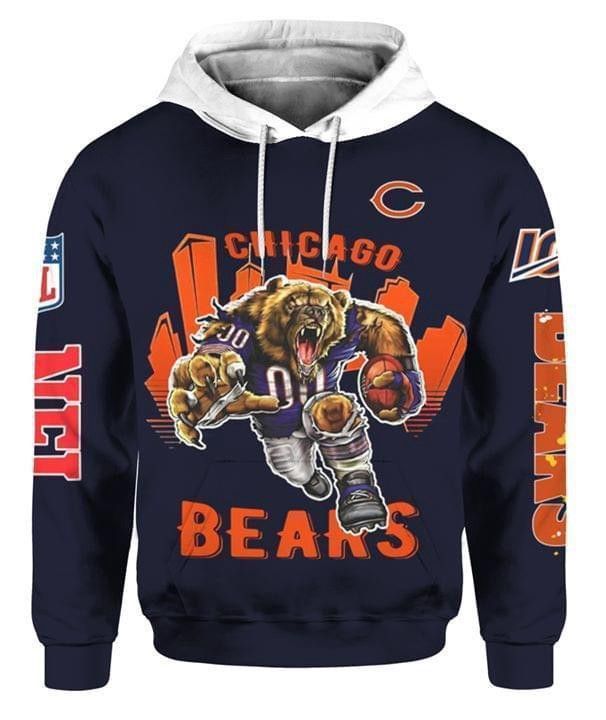 Chicago Bears Nfl Fan Pullover And Zippered Hoodies Custom 3D Graphic Printed 3D Hoodie All Over Print Hoodie For Men For Women - ea1418ad7382 Chicago Bears Nfl Fan Pullover And Zippered Hoodies Custom 3D Graphic Printed 3D Hoodie All Over Print Hoodie For Men For Women - ea1418ad7382