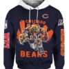 Chicago Bears Nfl Fan Pullover And Zippered Hoodies Custom 3d Graphic Printed 3d Hoodie All Over Print Hoodie For Men For Women - b09c61dfabd6