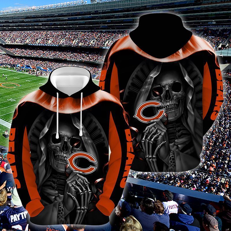Chicago Bears Nfl Football Skull Hold Logo 3D Hoodie Sweatshirt For Fans Men Women Chicago Bears All Over Printed Hoodie. Chicago Bears 3D Full Printing Shirt - ee2d29295215 Chicago Bears Nfl Football Skull Hold Logo 3D Hoodie Sweatshirt For Fans Men Women Chicago Bears All Over Printed Hoodie. Chicago Bears 3D Full Printing Shirt - ee2d29295215
