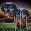 Chicago Bears Nfl Palm Tree Baseball Jersey