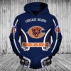 Chicago Bears Pullover And Zippered Hoodies Custom 3d Chicago Bears Graphic Printed 3d Hoodie All Over Print Hoodie For Men For Women - 6a50d4730bc0