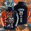 Chicago Bears TARIK COHEN 3D Hoodie For Men For Women All Over Printed Hoodie - 2964c63a951c