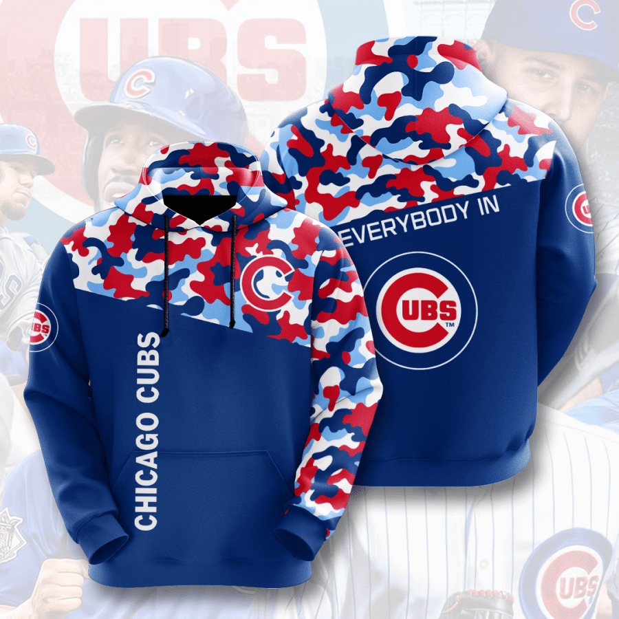 Chicago Cubs 3D Hoodie - db79e294a757 Chicago Cubs 3D Hoodie - db79e294a757
