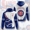 Chicago Cubs 3D Hoodie - eccfad3fdfba