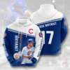 Chicago Cubs Kris Bryant 17 3D Hoodie - e3899e5c6751