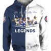 Chicago Cubs Legend Pullover And Zippered Hoodies Custom 3D Graphic Printed 3D Hoodie All Over Print Hoodie For Men For Women - f1107b5678b9