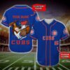 Chicago Cubs Mlb Personalized Baseball Jersey