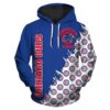Chicago Cubs Pullover And Zippered Hoodies Custom 3D Chicago Cubs Graphic Printed 3D Hoodie All Over Print Hoodie For Men For Women - 8f7a61177a1f
