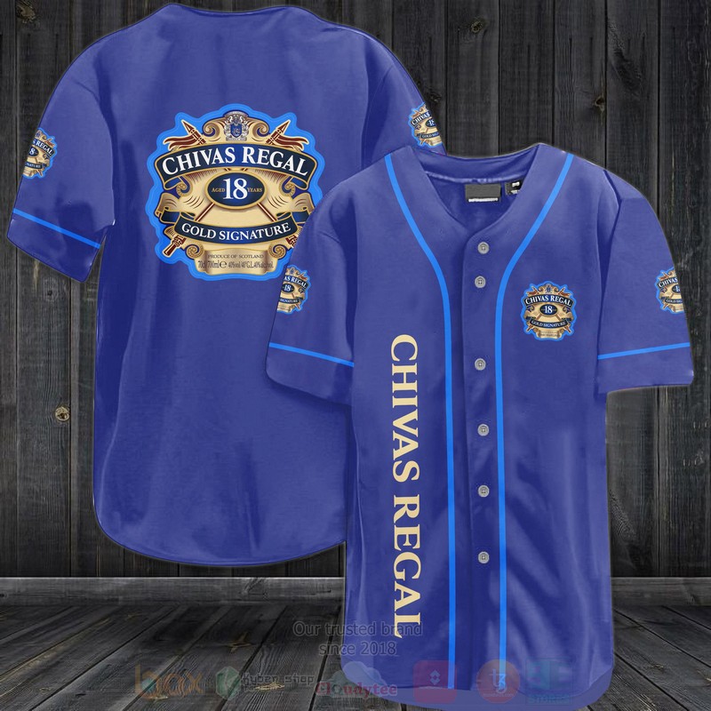 Chivas Regal 18 Baseball Jersey Shirt Chivas Regal 18 Baseball Jersey Shirt