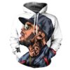 Chris Brown Pullover And Zippered Hoodies Custom 3D Chris Brown Graphic Printed 3D Hoodie All Over Print Hoodie For Men For Women - f3123d2f41ef